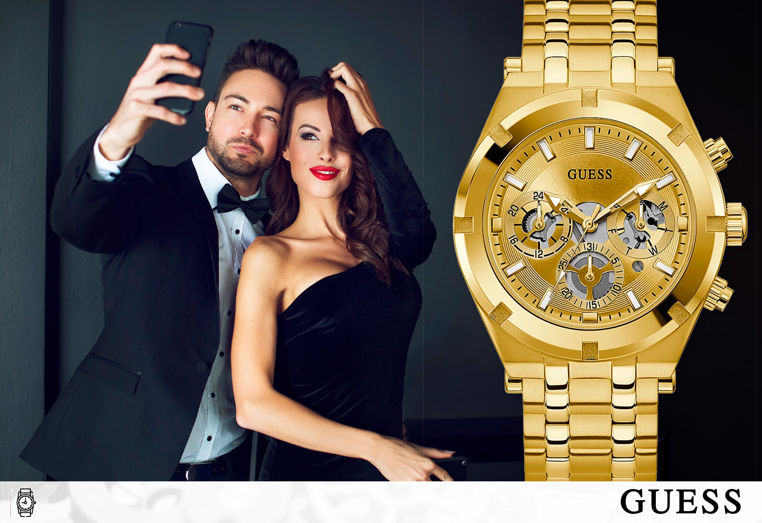 Relojes GUESS para 8 tipos de pareja