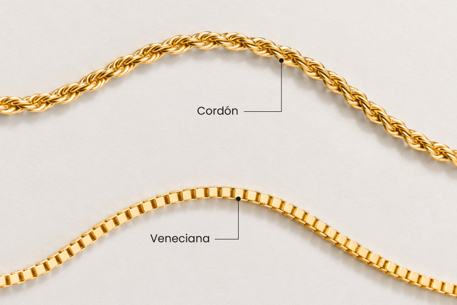 cadenas bizzarro cordon veneciana