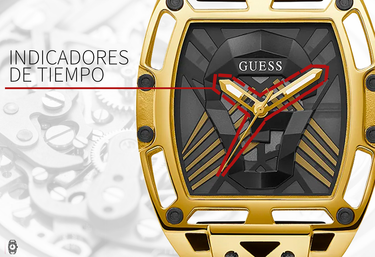 Reloj Integrales Anatomía básica de un reloj: Descubre cómo funcionan