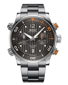 Mido_Diver_Multifort_plateado