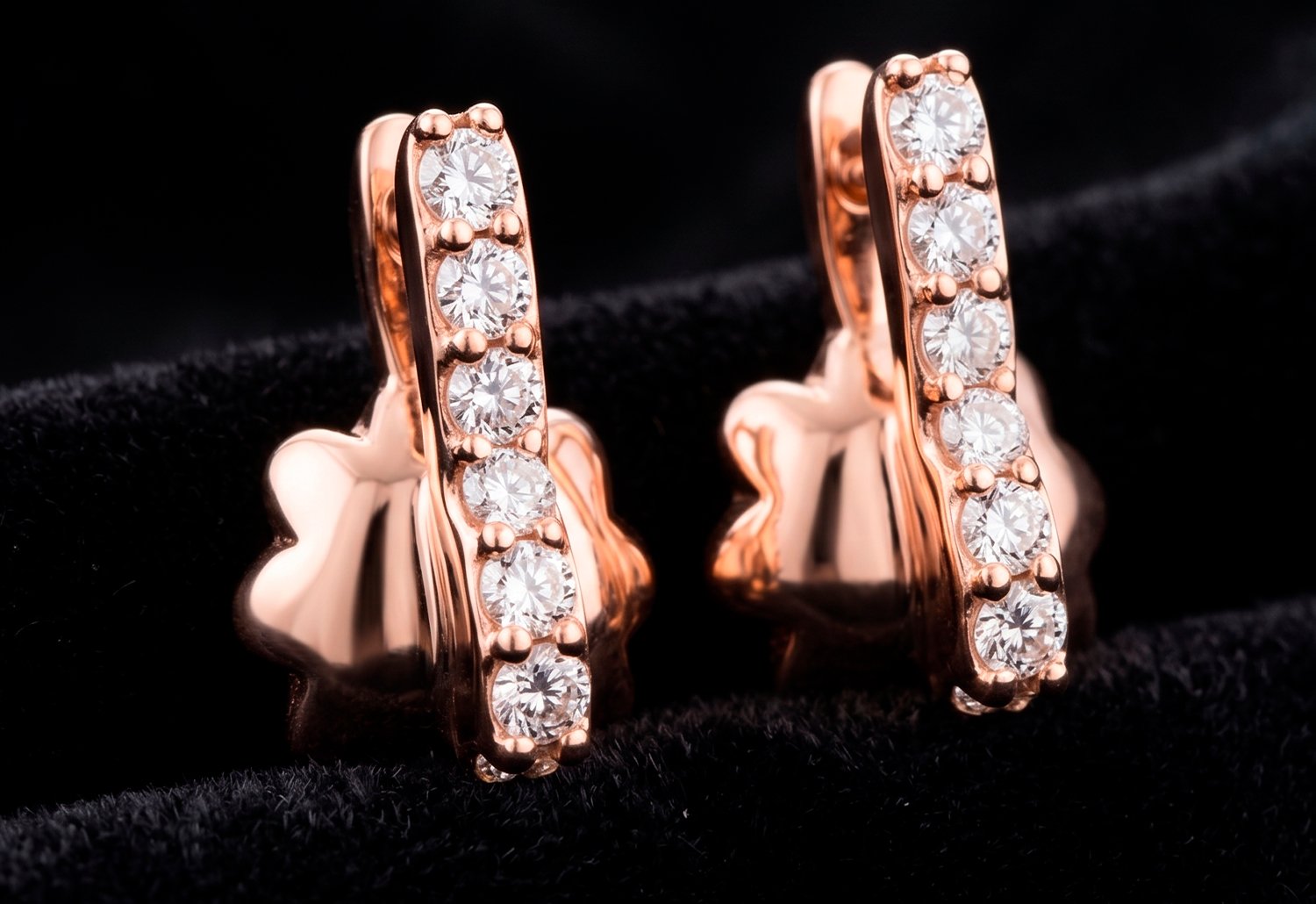 aretes con diamantes joyeria regalo bizzarro