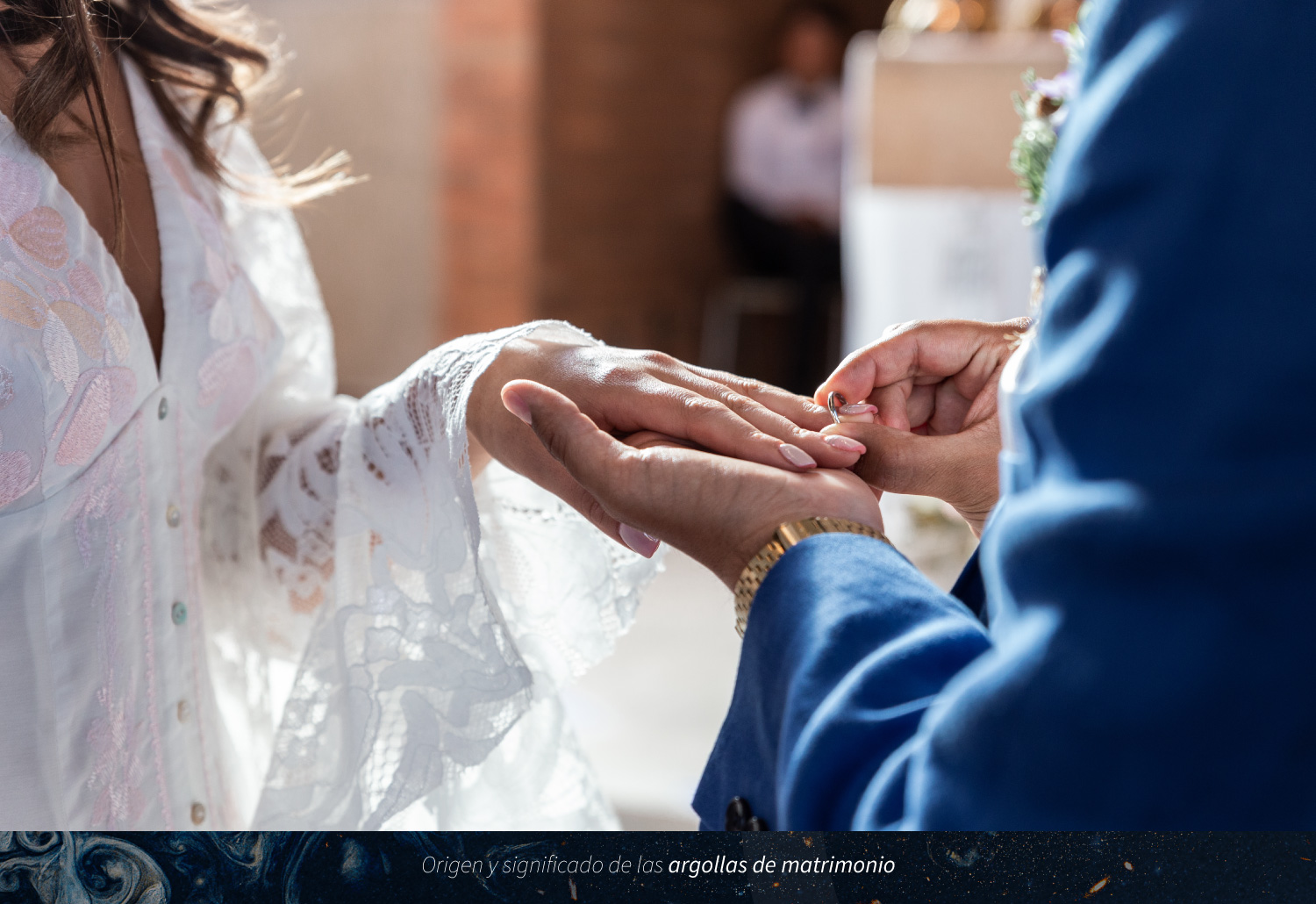 argollas en el matrimonio