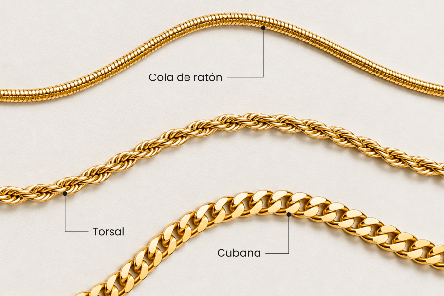 cadenas bizzarro cola de raton torsal cubana