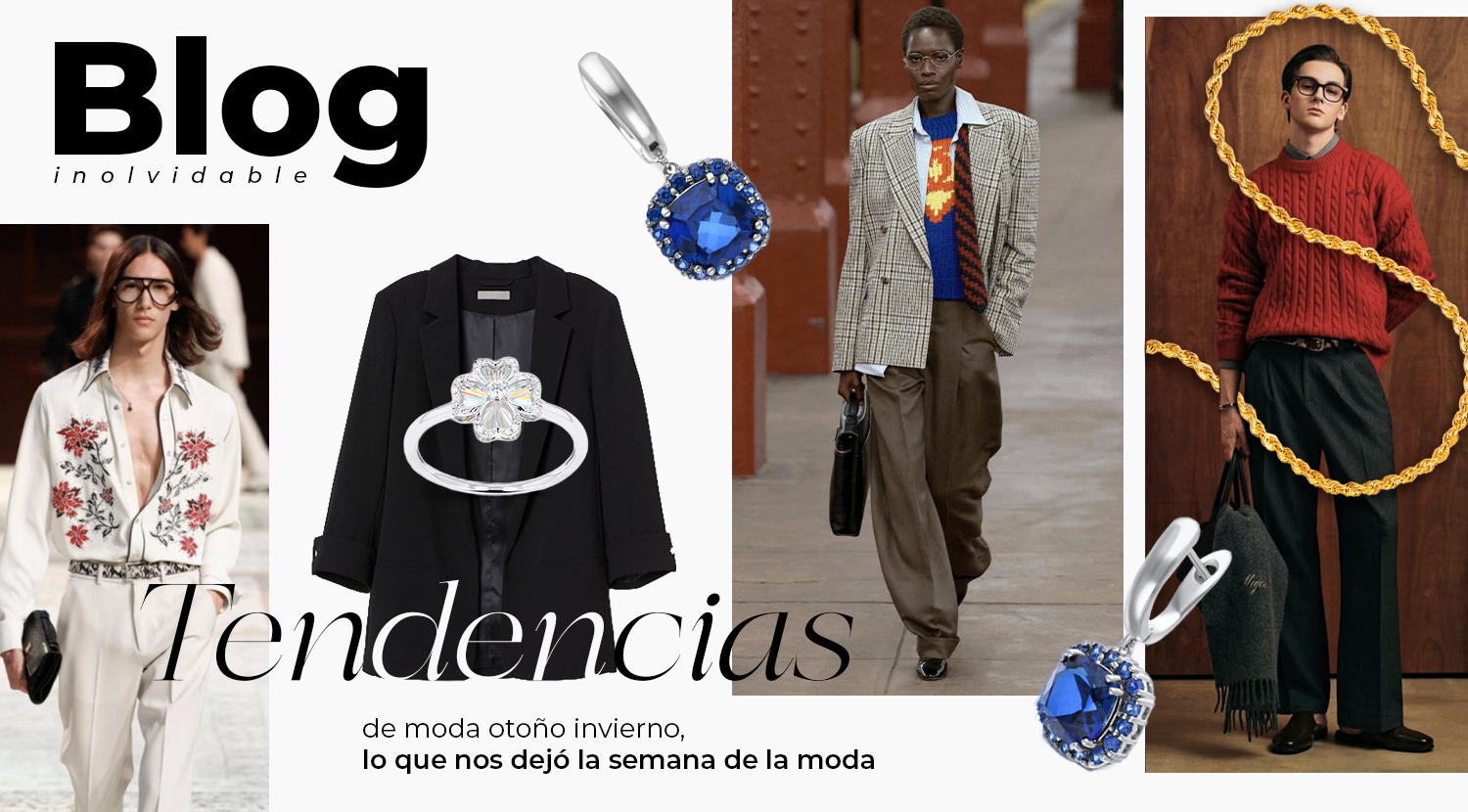 Tendencias en moda y joyería