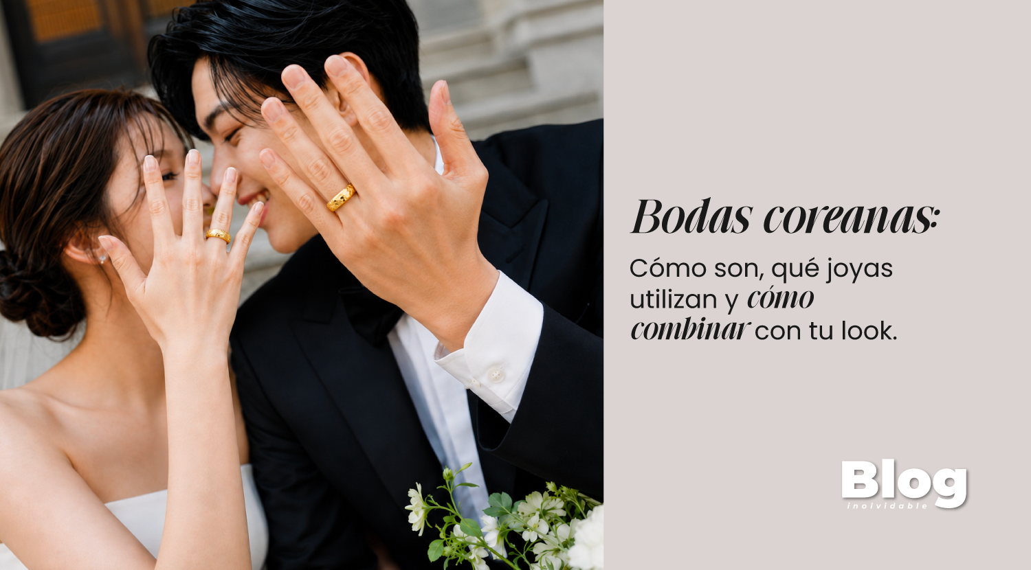 como son las bodas coreanas y que joyas se usan