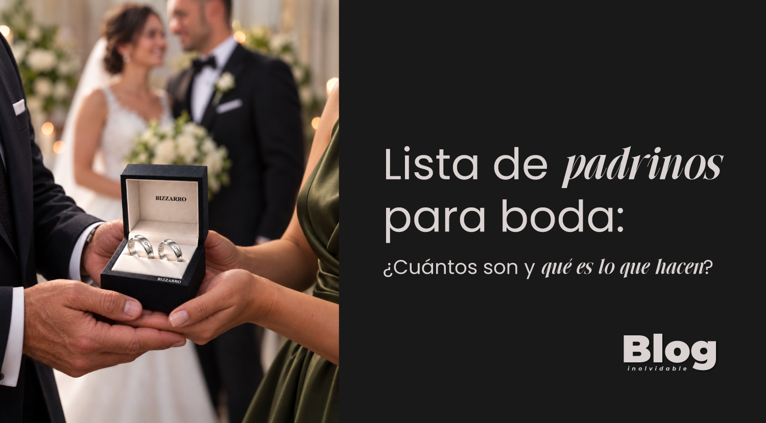 lista de padrinos de boda cuales son