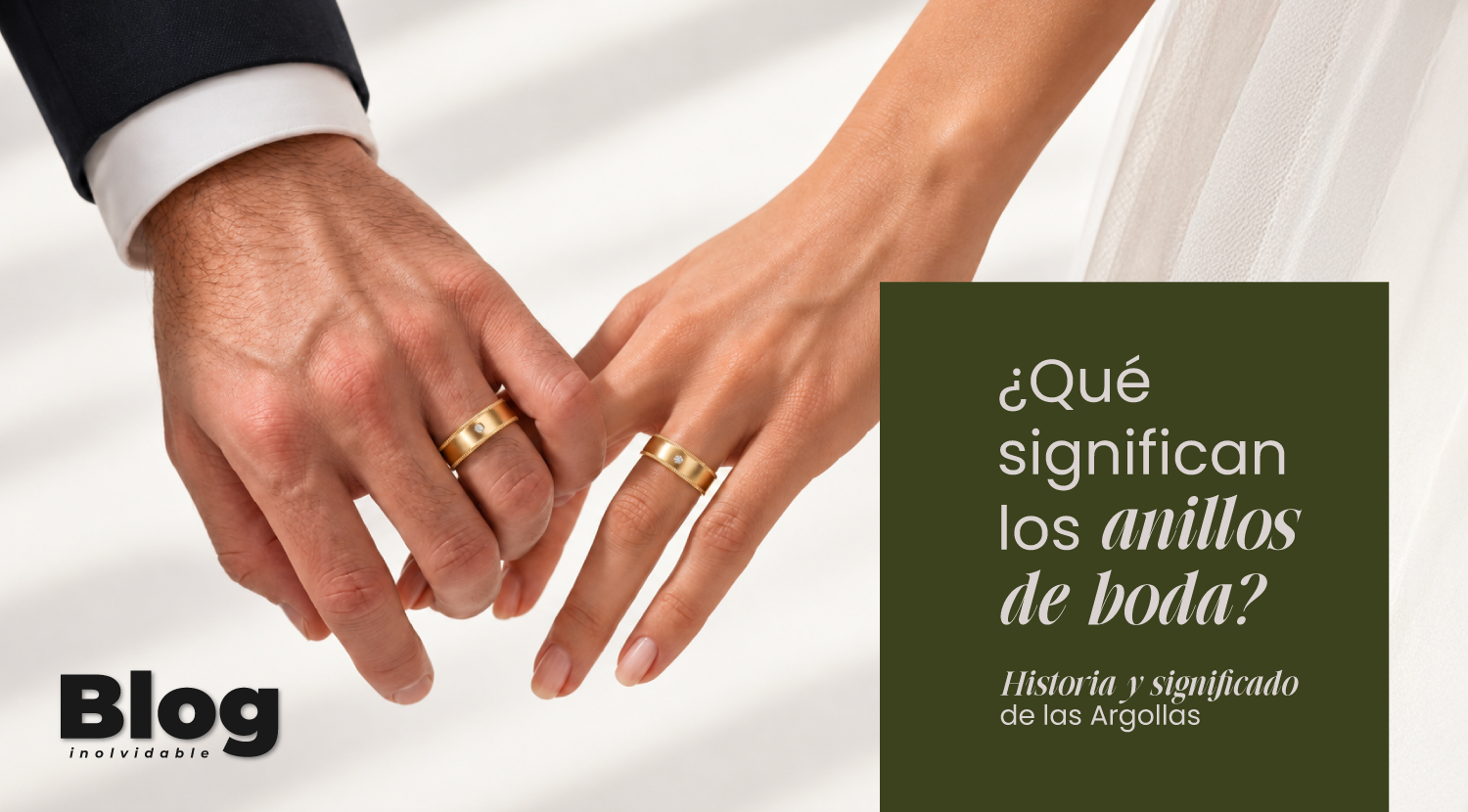 que significan los anillos de boda o argollas de matrimonio