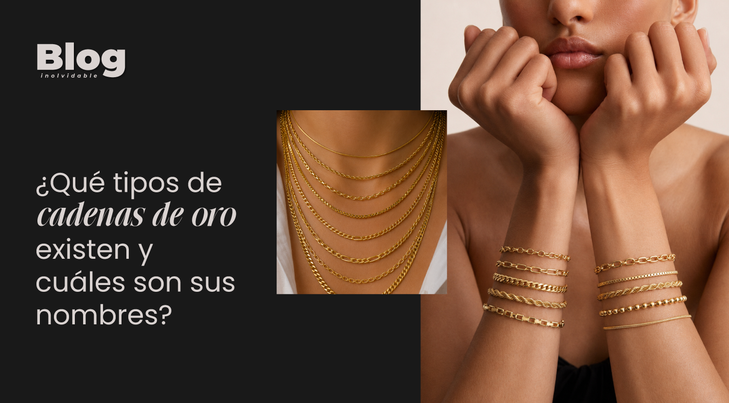 tipos de cadenas bizzarro que formas hay